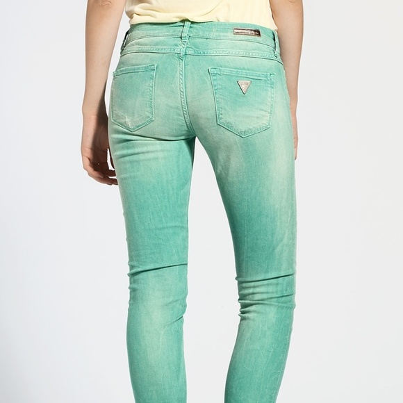 New Guess Jeansy Jeans Size 27 - Picture 1 of 5
